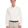 Men's  Tall Foundation 100% Cotton Long-Sleeve Twill Shirt with Teflon™