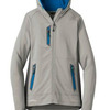 Ladies Sport Hooded Full Zip Fleece Jacket