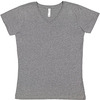 Ladies' V-Neck Fine Jersey T-Shirt